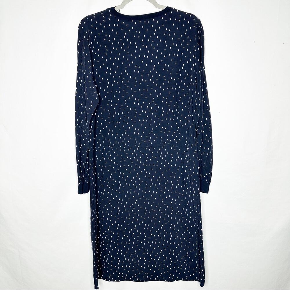 JUST Navy Dress with White Raindrops in Small - Picture 5 of 5